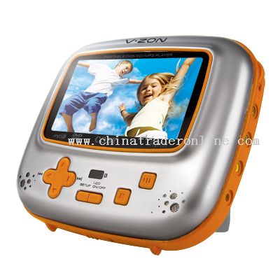 4.5inch TFT PORTABLE DVD/CD/MP3 PLAYER from China
